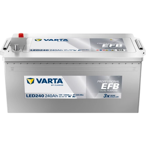 VARTA Professional Dual Purpose EFB K20/240Ah meghajtó akkumulátor
