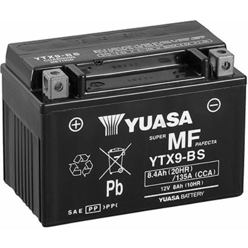 Yuasa YTX9-BS 12V 8Ah 135A bal+ motorakkumulátor