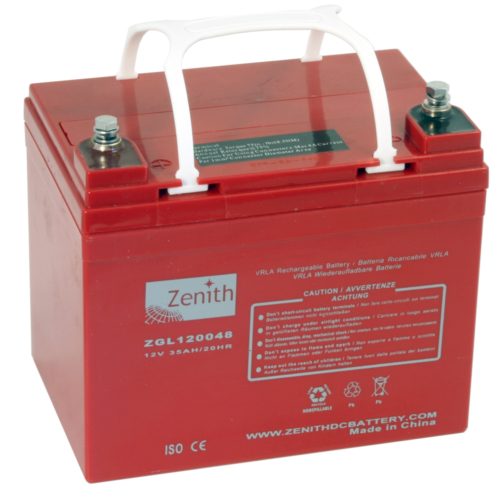 Zenith ZGL120048 12V C20/35Ah C5/29,8 M6 AGM akkumulátor