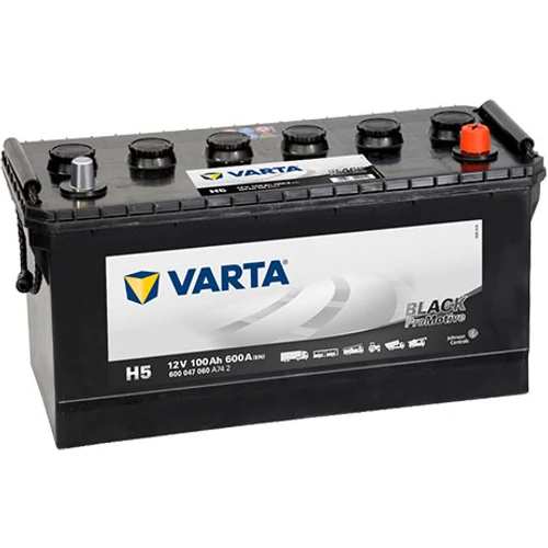 Varta Promotive Black 100 Ah 600A J+ (600047060A742)