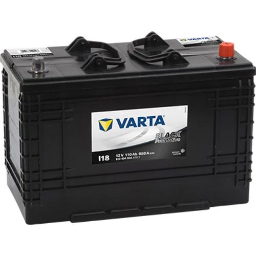 Varta Promotive Black 110 Ah 680A J+ talpas (610404068A742)