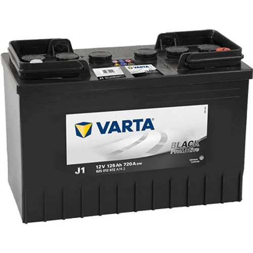 Varta Promotive Black 125 Ah 720A J+ (625012072A742)