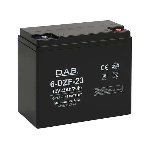 Elektromos Kerékpár Akkumulátor DAB Bike 12V C20/23Ah Graphene Ciklikus VRLA (6-DZF-23)