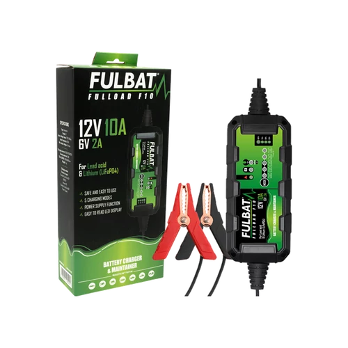 Fulbat Fulload F10 6/12V 10A akkumulátor töltő