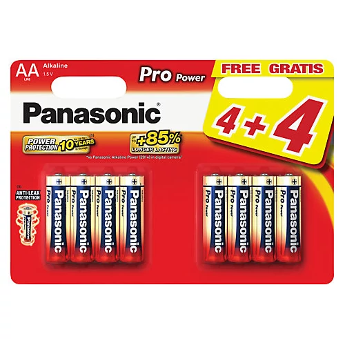 Panasonic Pro Power LR6/AA elem - 8db