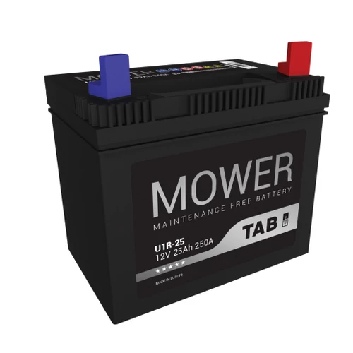 TAB Mower 25Ah 250A Jobb+ Fűnyíró akkumulátor